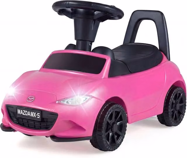 Costway Pink Ride On Push Car for Toddlers and Kids