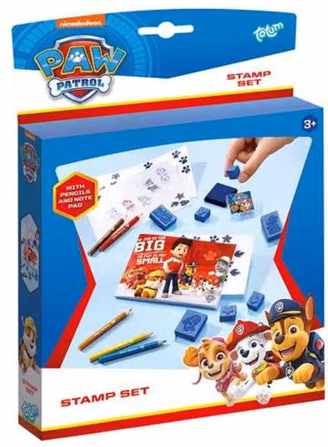 Paw Patrol Character Stamp Set in Blue