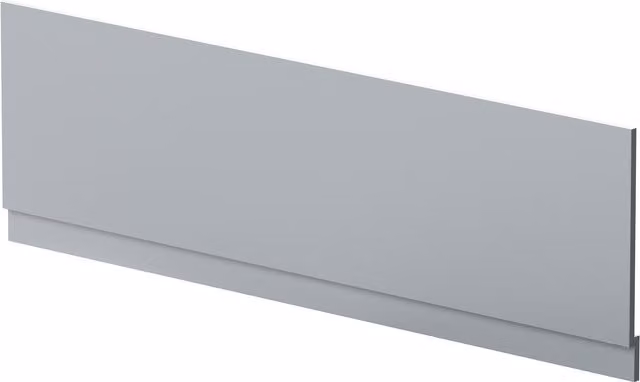 Balterley Straight Reversible Bath Front Panel and Plinth in Grey
