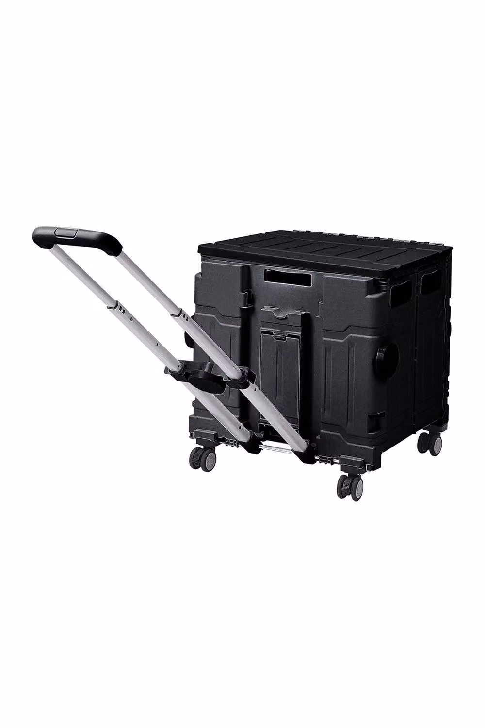 H&O Direct Multifunctional Collapsible Storage Trolley Case in Black – 3