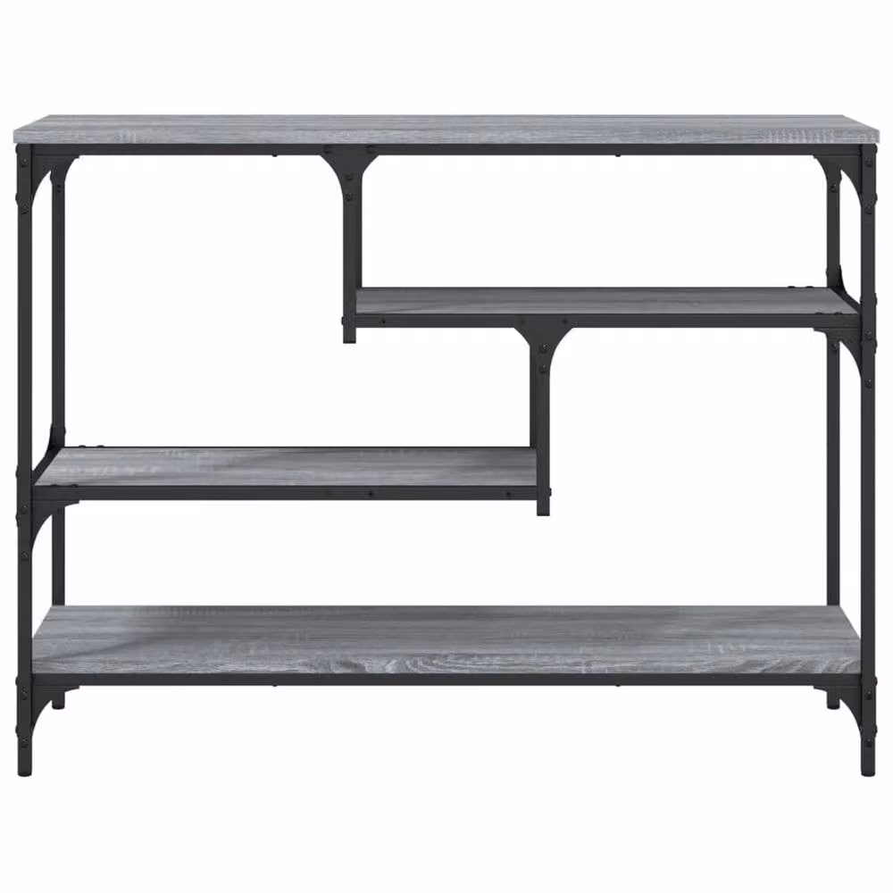Berkfield Home Grey Sonoma Console Table, W/D/H: 100 x 30 x 75 cm – 4