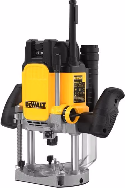 DeWalt DWE625KT 2300W Plunge Router with 1/2 inch Collet, Yellow
