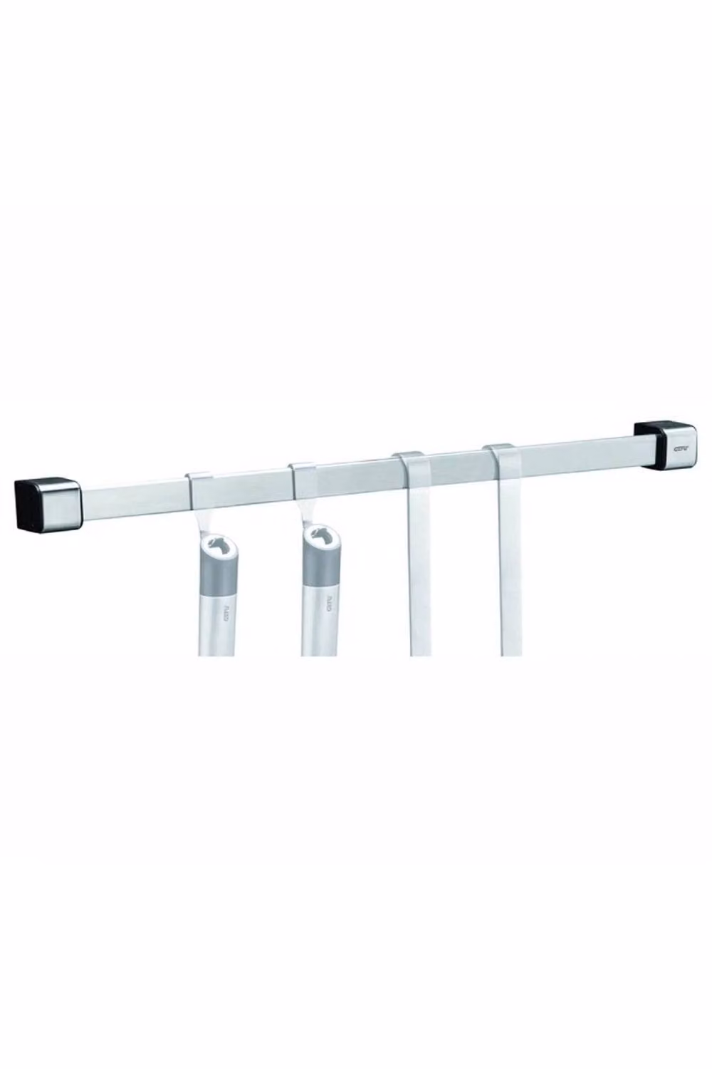 Gefu Smartline Kitchen Tool Rail, Silver Stainless Steel Wall-Mounted Organiser, Width: 50 cm – 2