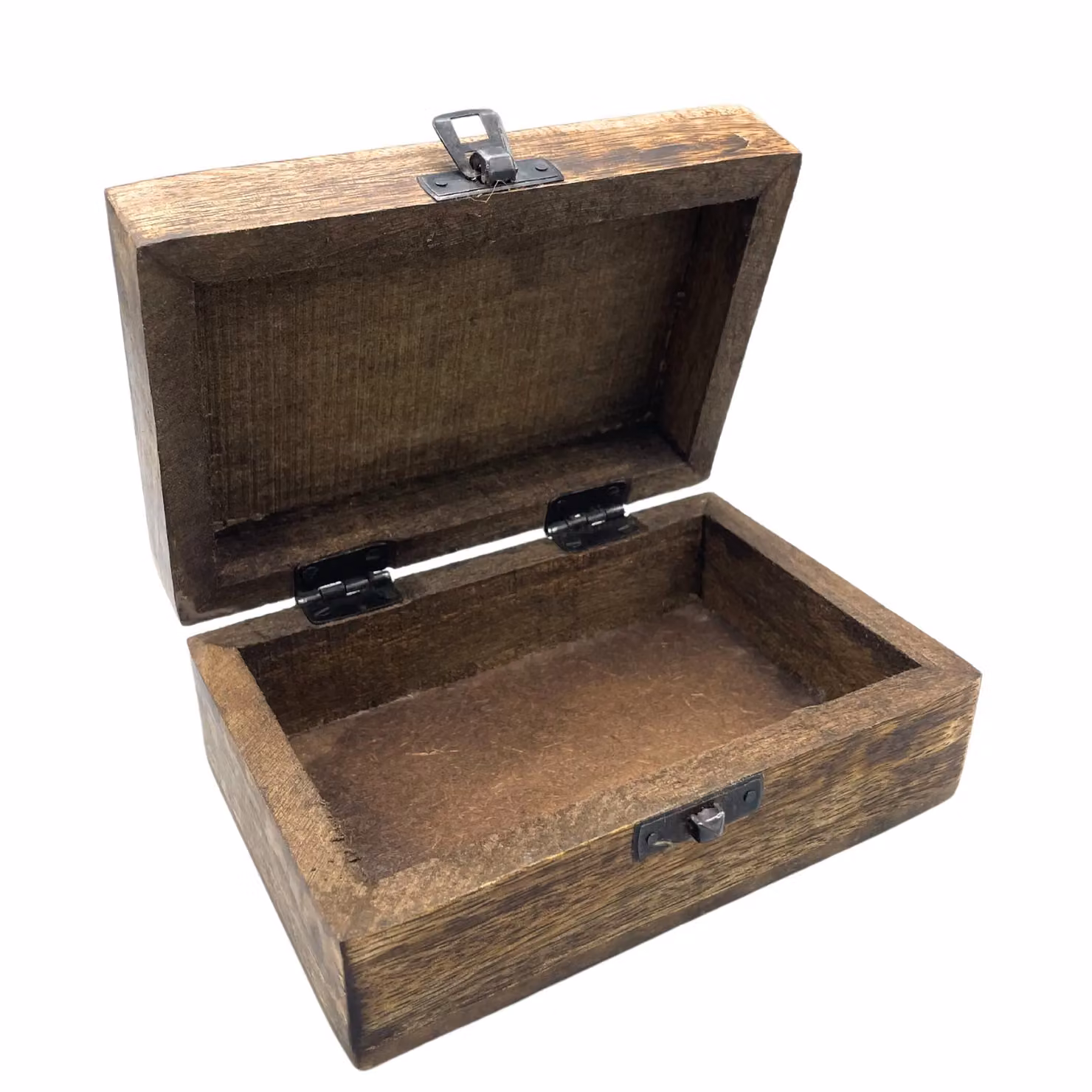 KDMD Medium Wooden Buddha Keepsake Box in Brown, W: 15 cm, D: 10 cm, H: 6 cm – 2