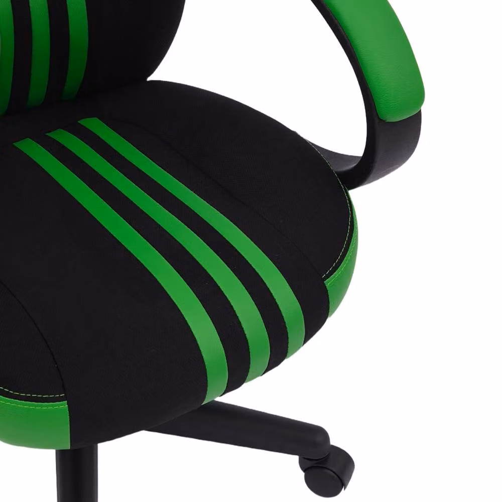 RayGar RG-EDGE Gaming Office Chair in Green and Black with High Back, Padded Armrests and 360 Degree Swivel, W/D/H: 61.0 x 61.0 x 112.5 cm – 4