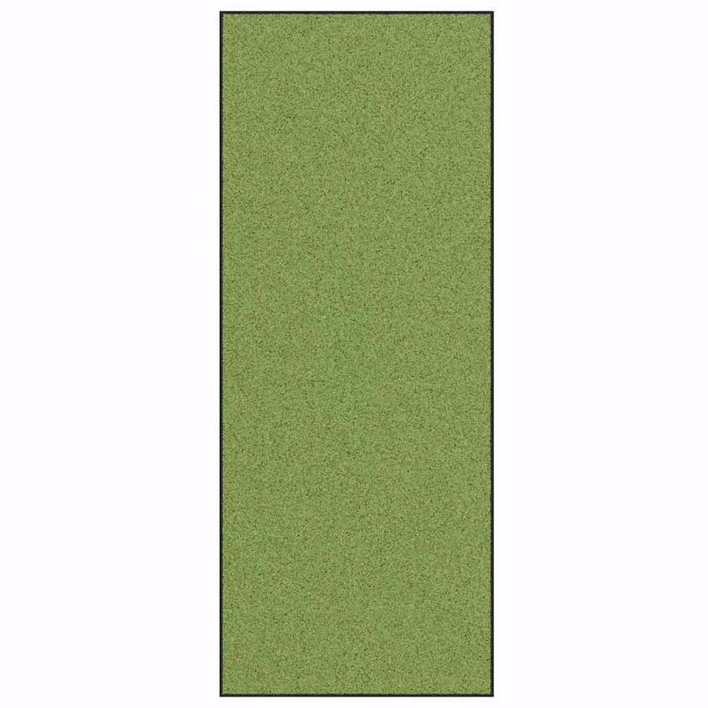 Berkfield Home Modern Rectangular Doormat in Green and Black Polyamide, W/D/H: 120 x 300 x 0.9 cm – 2