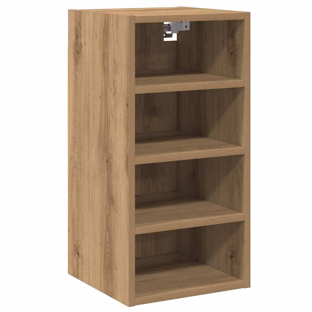 Berkfield Home Artisan Oak Hanging Kitchen Cabinet, Brown, W/D/H: 30 x 29.5 x 60 cm – 3