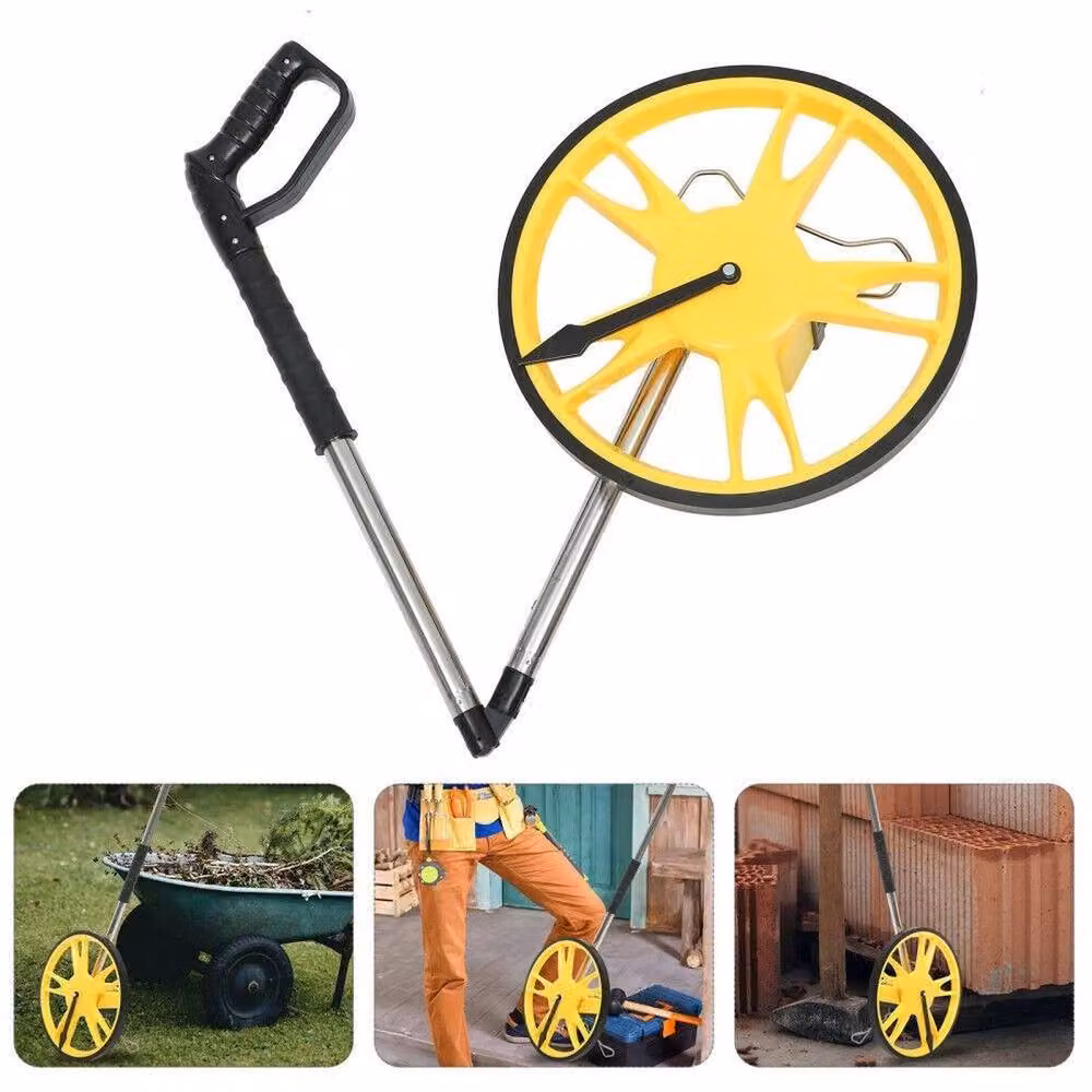 SPETLEK 10km Foldable Distance Measuring Wheel in Yellow – 4