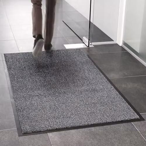 Floortex Doortex Valuemat Indoor Entrance Door Mat, Grey, W: 120 cm, D: 80 cm – 4