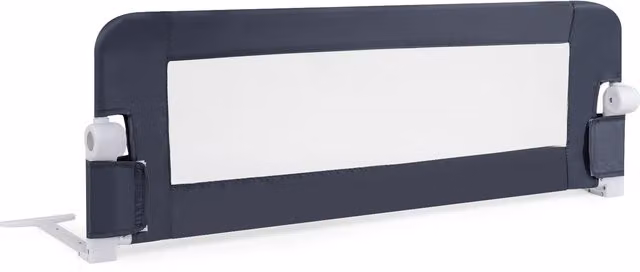 COSTWAY Grey Swing Down Baby Bed Guard Rail, Width: 120 cm