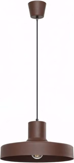 Sollux Lighting Modern Brown Metal Pendant Lamp, W/D/H: 120 x 35 x 35 cm – 1