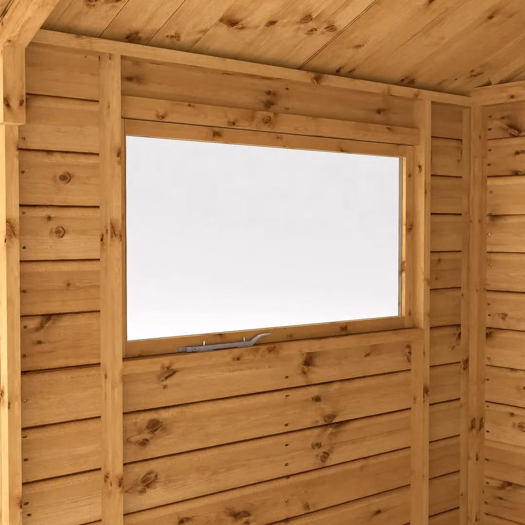 Mercia Premium Shiplap Reverse Apex Wood Workshop in Brown, W: 487 cm, D: 322.7 cm, H: 250.3 cm – 4