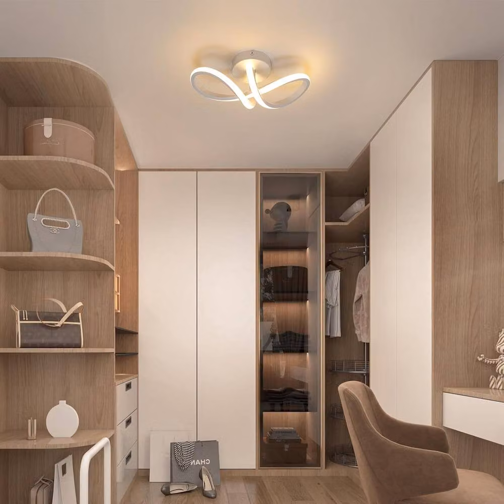 Goeco Modern 20W LED Ceiling Light in White – 2