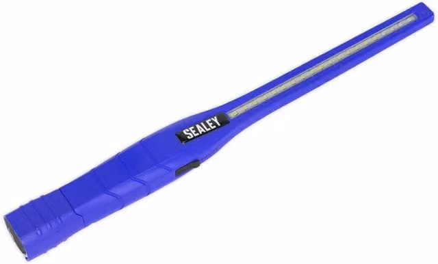 Sealey Loops Slimline Swivel Inspection Light with 16 SMD 1W LED and 4 LED UV Light in Blue – 1