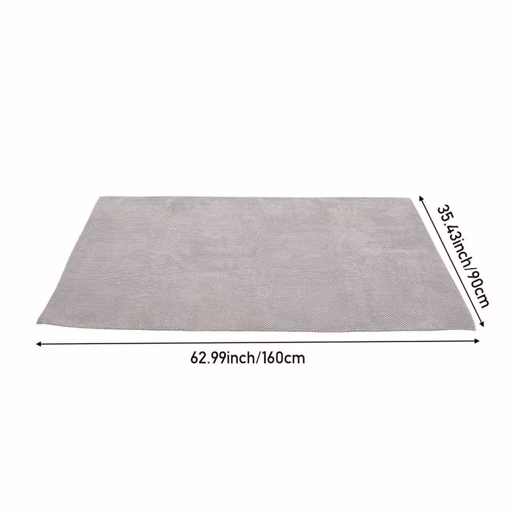 NESTLUNE Non-slip Microfibre Sofa Slipcover in Grey, W: 145 cm, D: 90 cm – 2