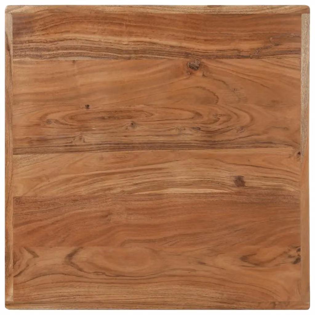 Berkfield Home Bistro Table in Brown Solid Acacia Wood W/D/H: 60 x 60 x 76 cm – 3