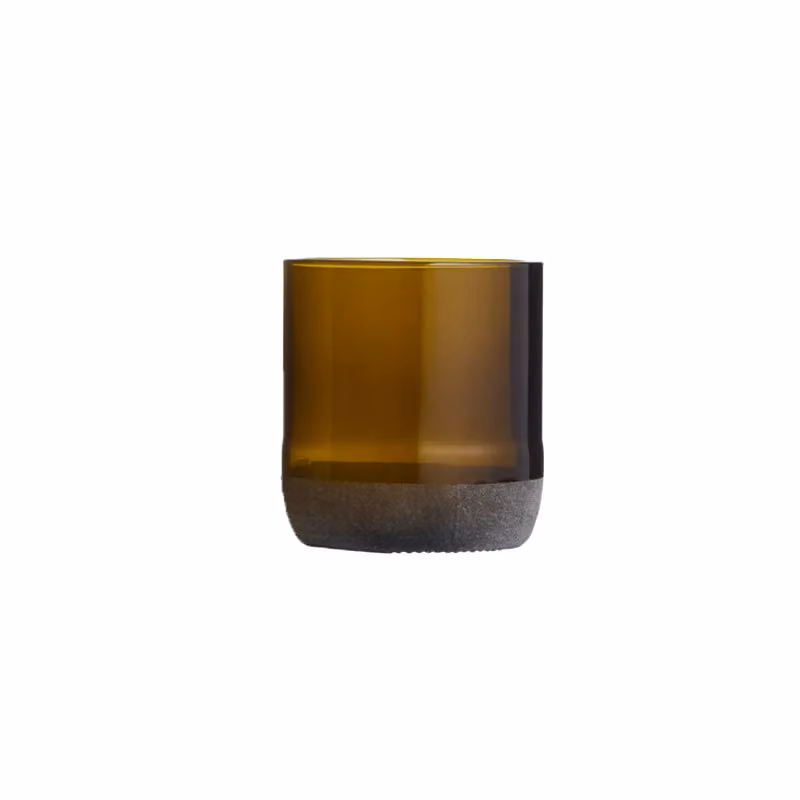 Originalhome Brown Glass Tumbler Set, 160 ml, Pack of 2 – 2