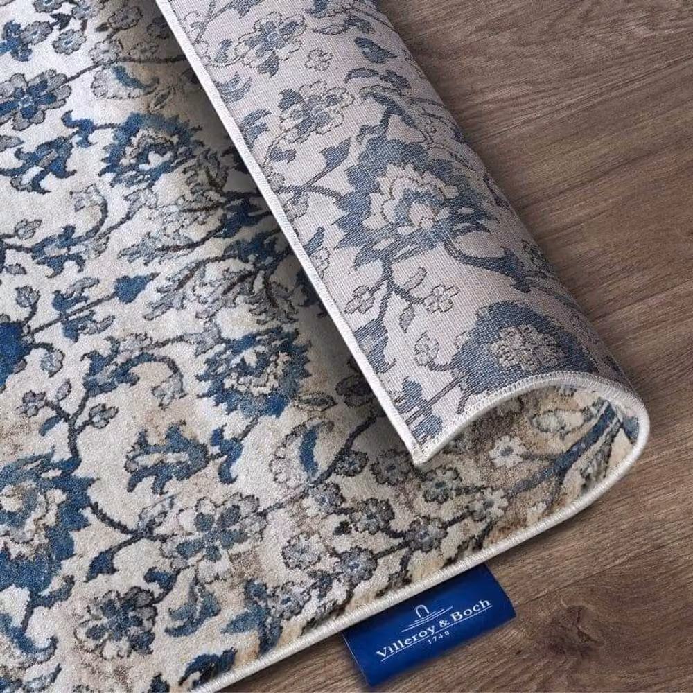 Villeroy & Boch 1869 Ernest Vintage Floral Short Pile Rug in Beige, W: 160 cm, L: 235 cm – 3