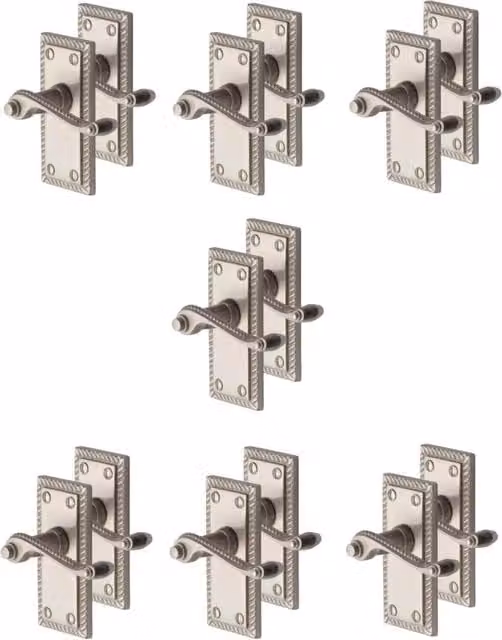 Golden Grace Chrome Lever Latch Door Handle