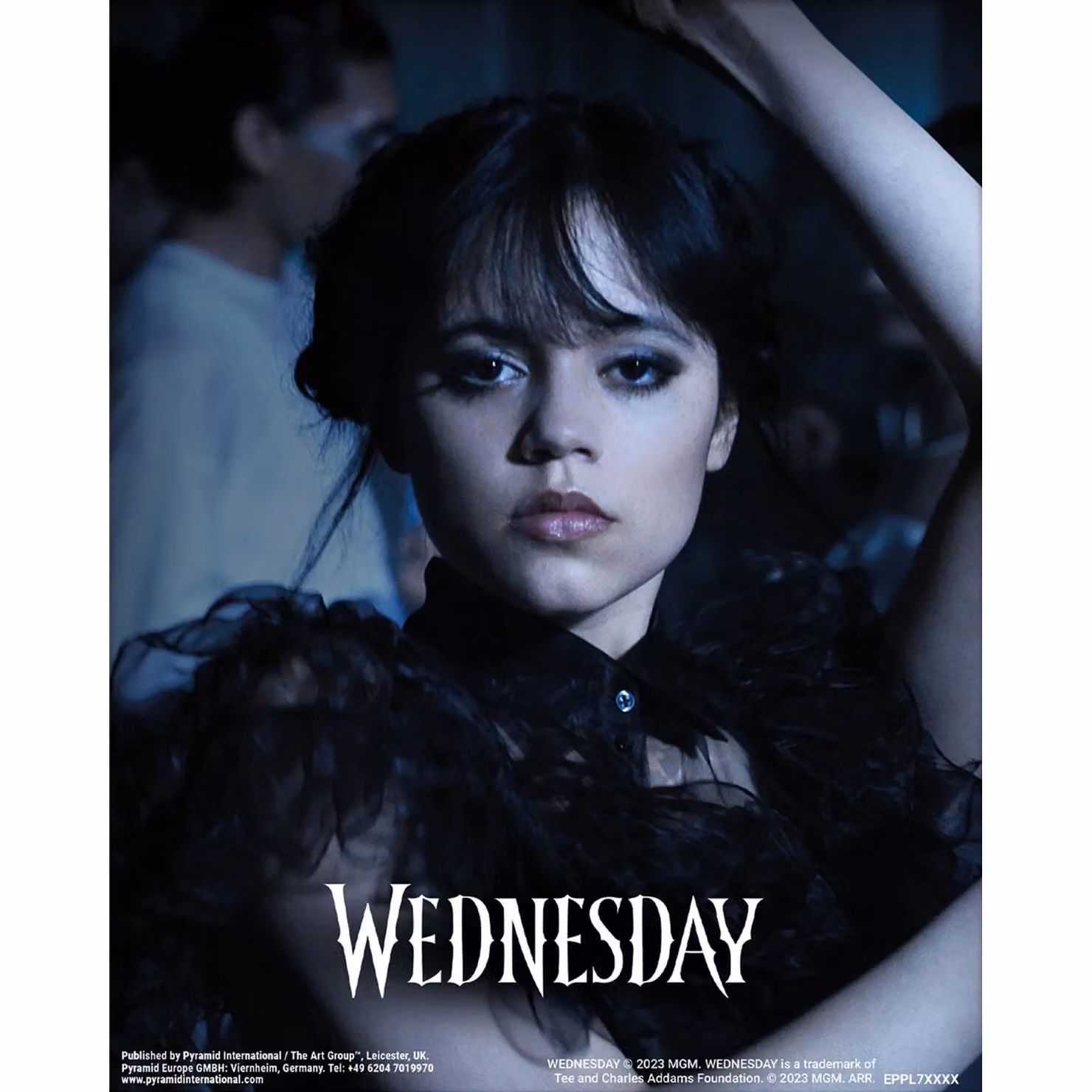Wednesday Goo Goo Muck 3D Lenticular Portrait Paper Poster in Black – 2
