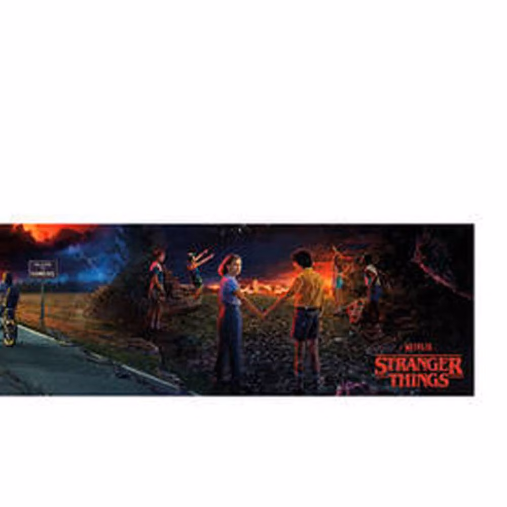 Stranger Things Season 1 to 3 Celebration Wood Plaque in Multicolour – 2