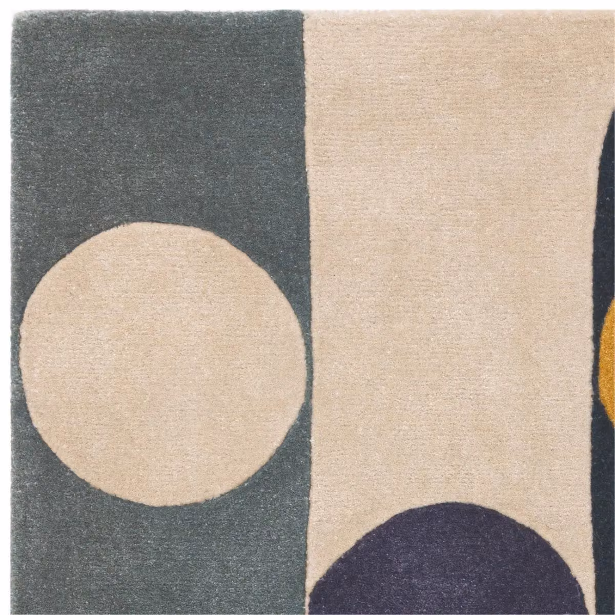 The Rug Shop UK Modern Geometric Multicolour Polyester Area Rug, W: 200 cm, D: 290 cm – 2