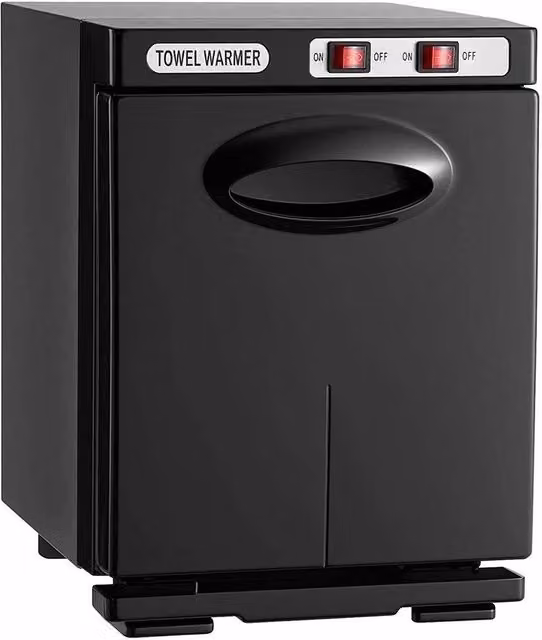 FLAVORA 5L UV Steriliser Hot Towel Warmer Cabinet in Black – 1