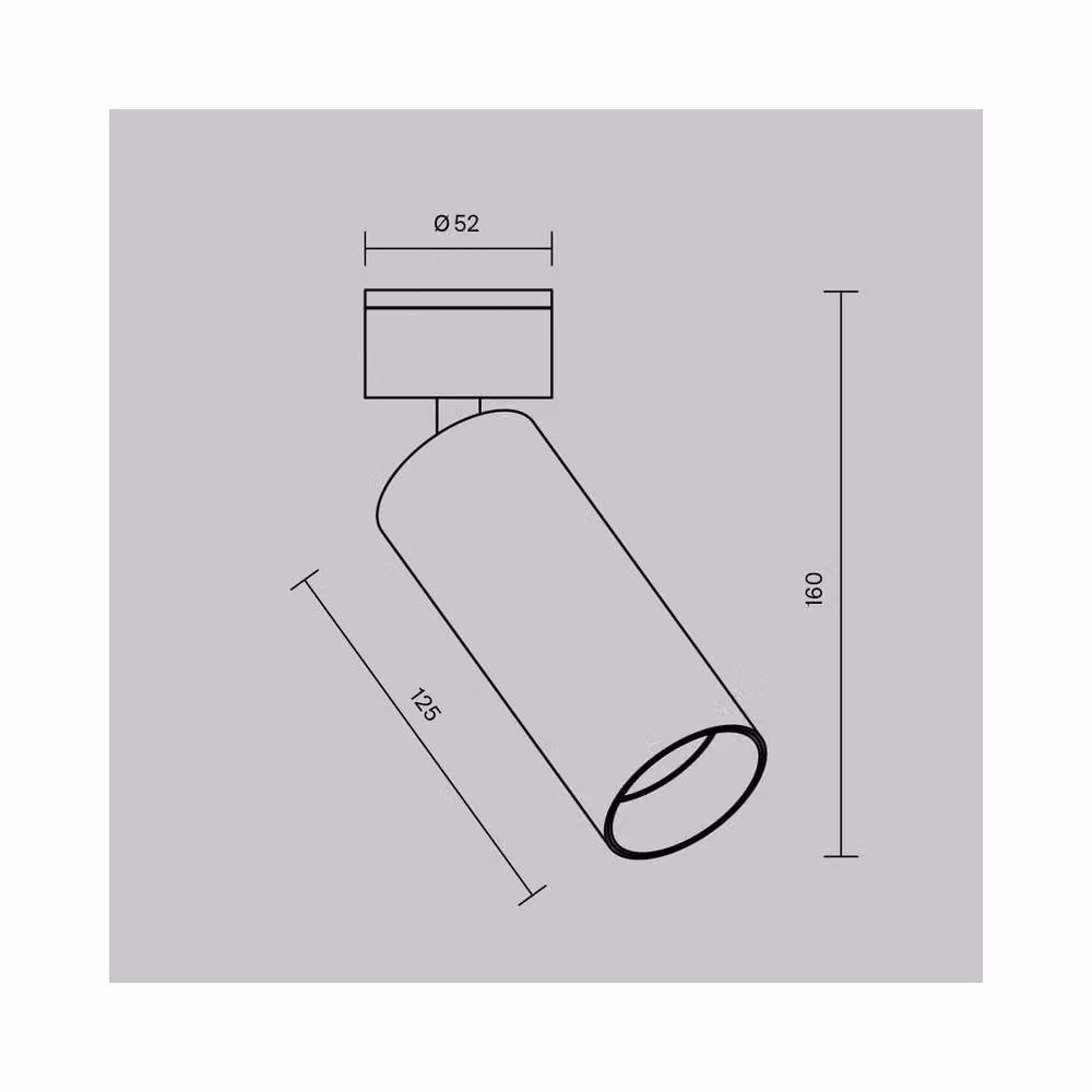 Netlighting Focus LED Single Recessed Spotlight, Dimmable, Black, 3000K, 900lm – 2