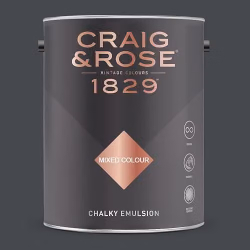 Craig & Rose 1829 Chalky Emulsion Paint in Zeitgeist, Matt, Water Based, 5 l