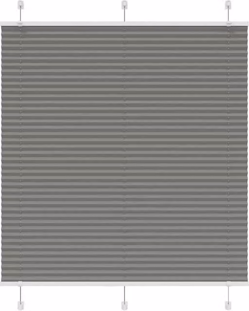 Berkfield Home Single Pleat Corded Blind in Anthracite Grey, W: 120 cm, H: 100 cm
