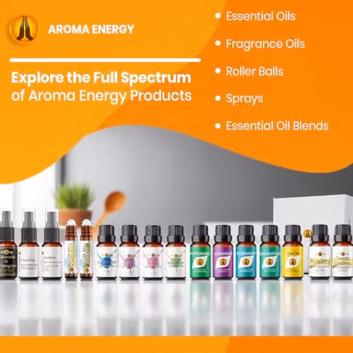 Aroma Energy Rosemary Pure Essential Oil, 50ml (5 x 10ml Bottles) – 2