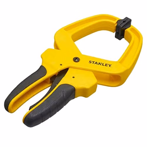 Stanley 100 mm Hand Clamp, Yellow