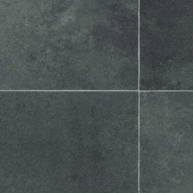 Vinyl Flooring UK Black Stone Look Sheet Vinyl, Thickness: 2.0 mm, Size: 300 x 300 cm