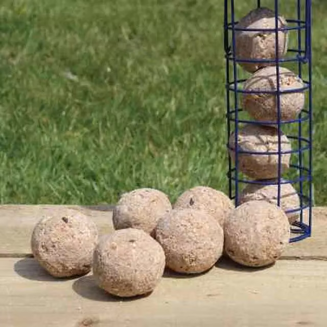 Garden Mile White Suet Fat Balls, 50 Pack