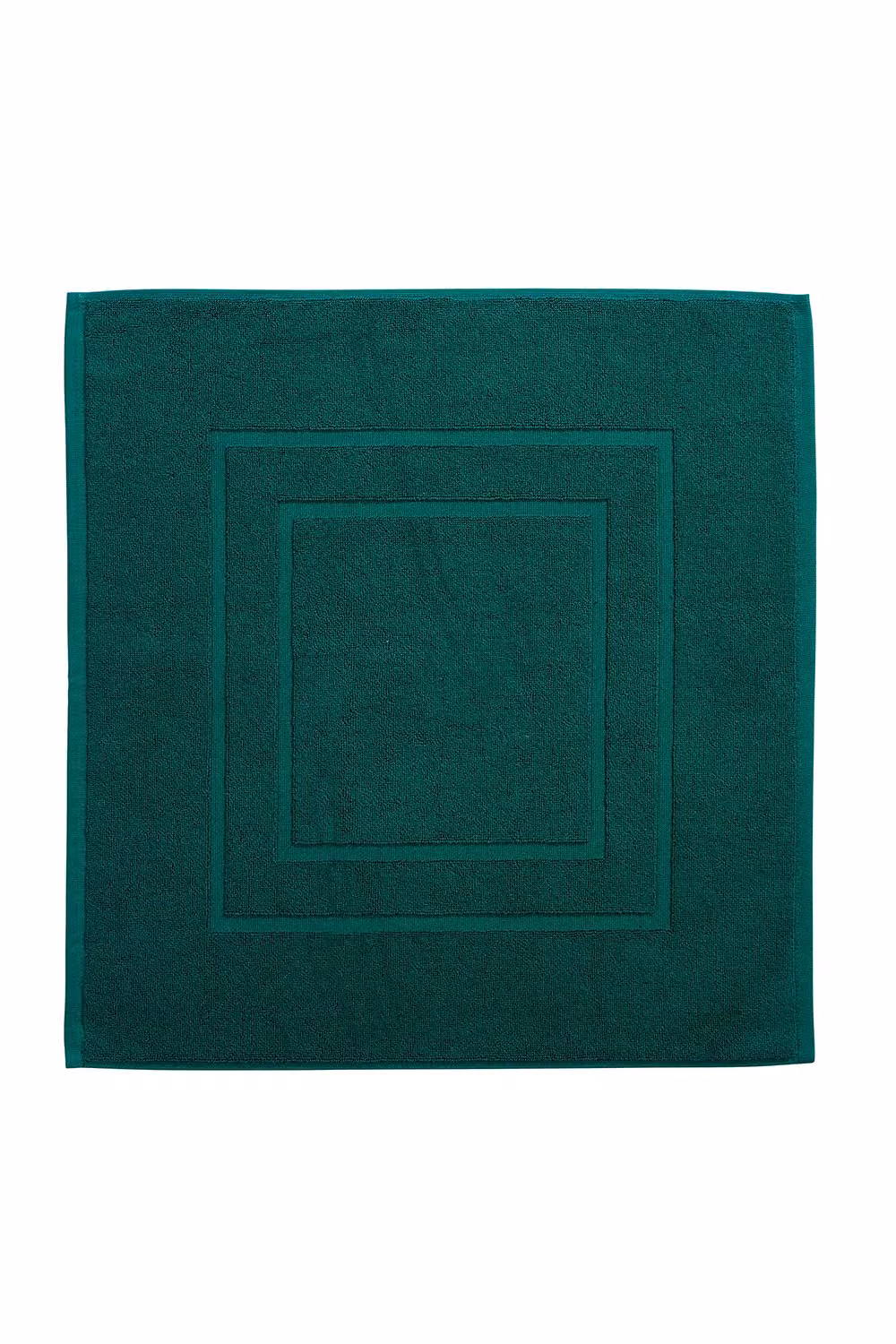 Christy Brixton Cotton Bath Mat, Green, W/D/H: 60 x 48 x 5 cm – 3