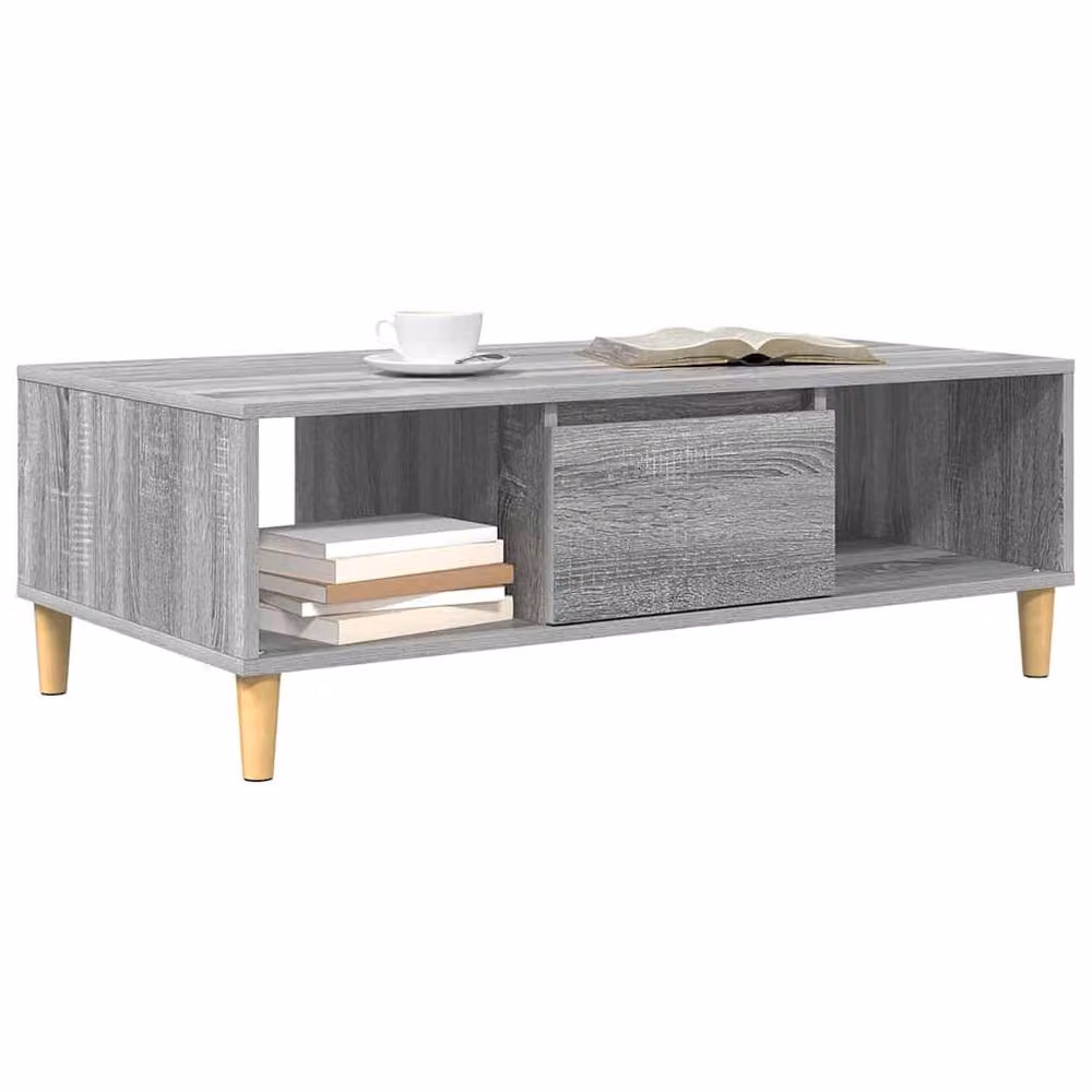 Berkfield Home Storage Unit with Door in Grey Sonoma Engineered Wood – 3