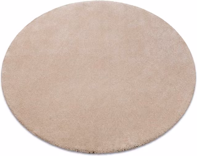 RugsX Round Star Rug in Beige, Diameter: 150 cm