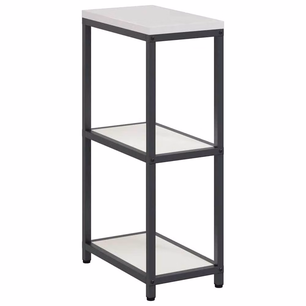 Berkfield Home White Steel Kitchen Storage Shelf – 3