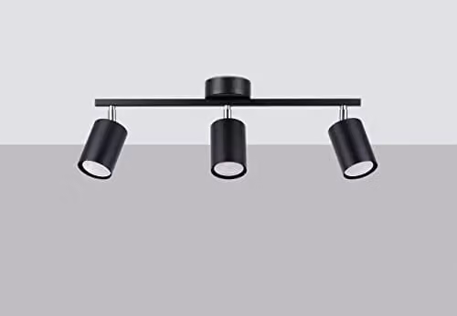 Sollux Lemmi Black LED Ceiling Light – 2