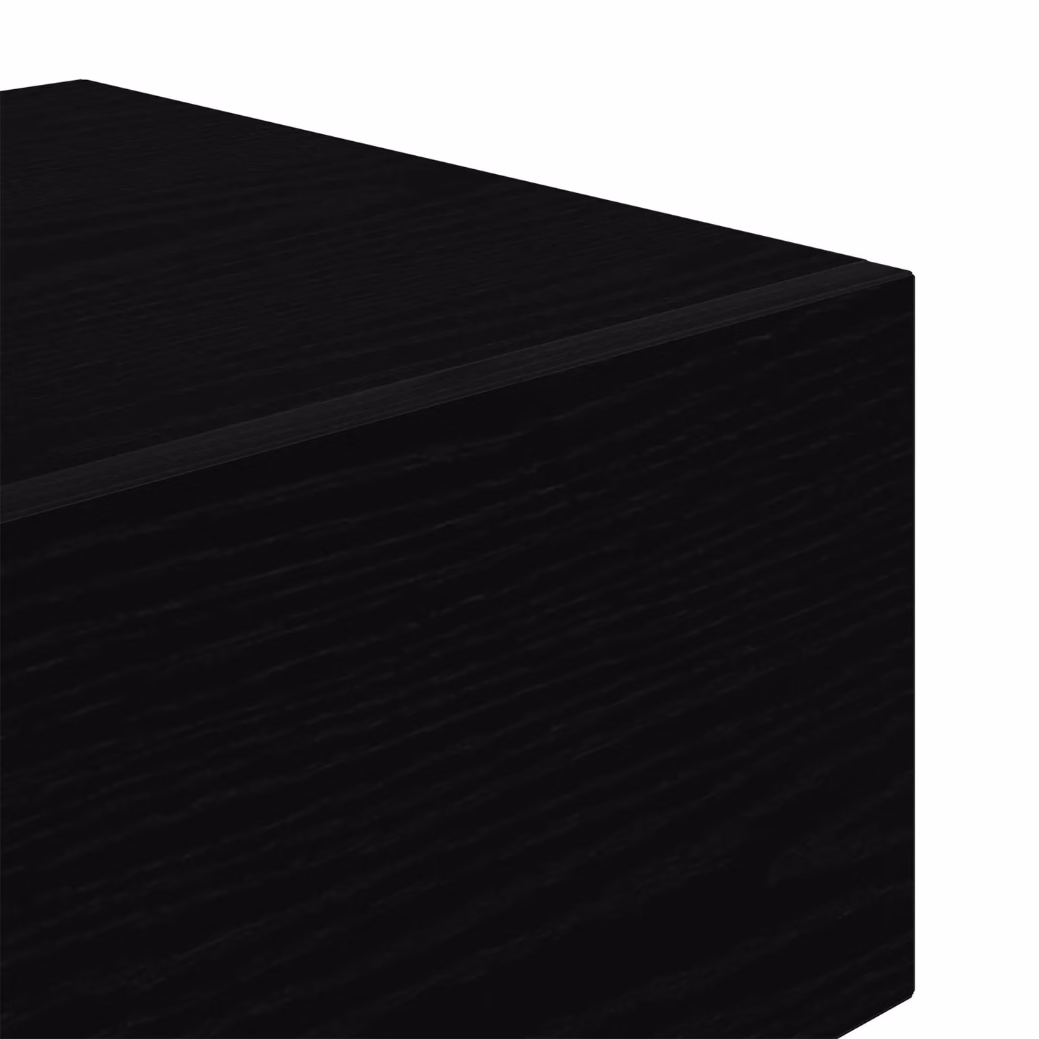 Berkfield Home Modern Bedside Cabinet with Integrated LED Lights in Black Oak, W/D/H: 100 x 36 x 49 cm – 6