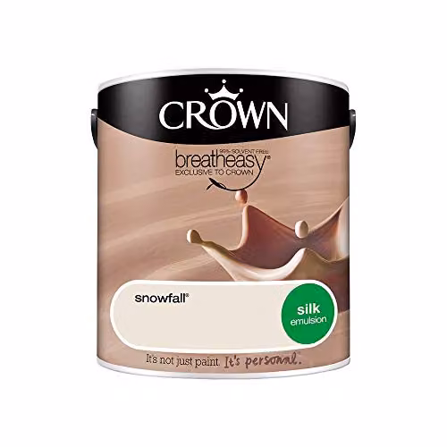 Crown Core Emulsion Silk Snowfall White Water-Based Dispersion 2.5 l