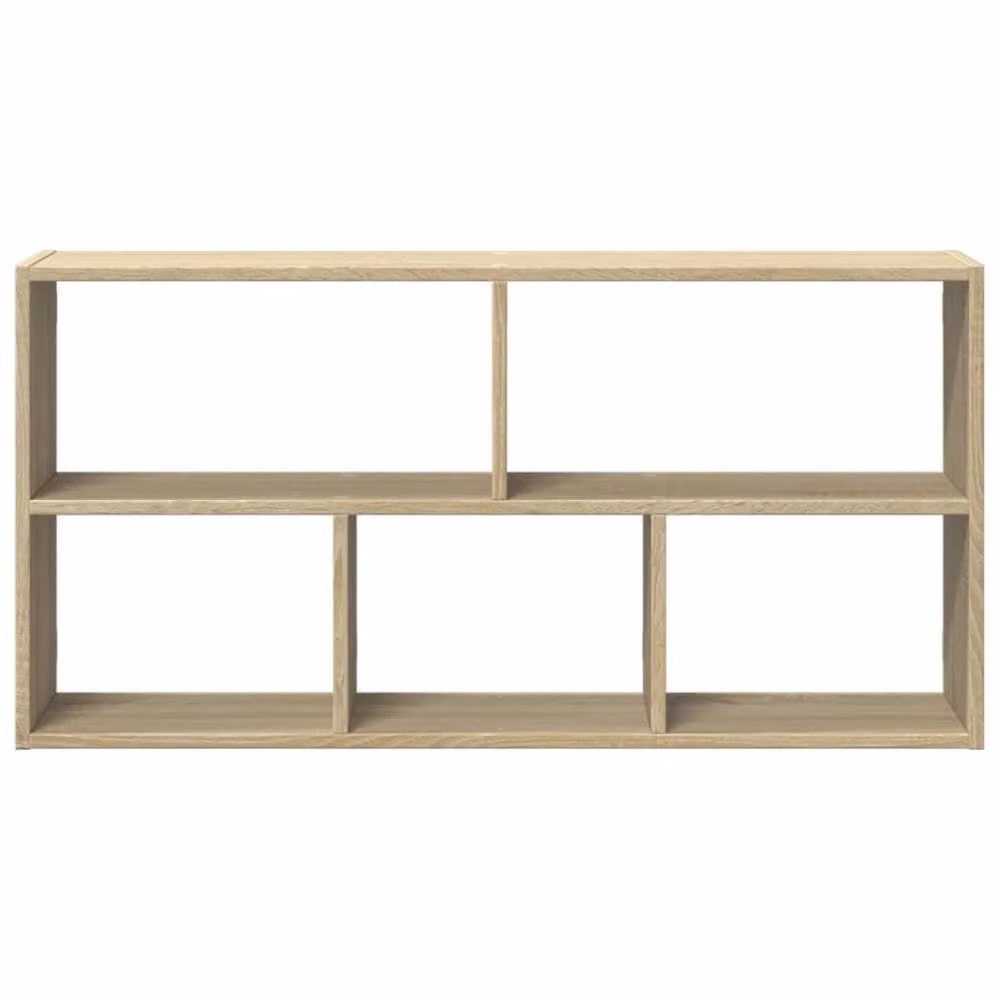 Berkfield Home Sonoma Oak Wall Shelf, Brown, W/D/H: 100 x 25 x 50 cm – 3