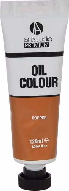 Art Studio Premium Oil Paint in Copper
