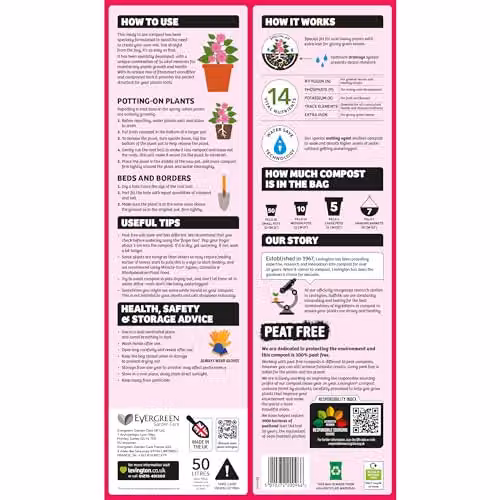 Levington Peat Free Ericaceous Compost for Acid-Loving Plants, 50 l – 2