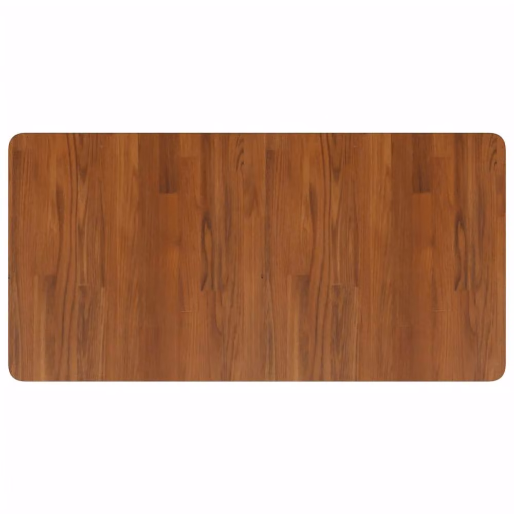 Berkfield Home Wall Mounted Basin Shelf in Brown Oak and Steel – 3