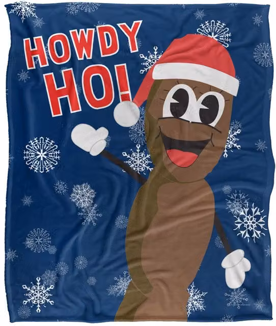 LOGOVISION South Park Mr Hanky Christmas Super Soft White Fleece Throw Blanket W/D/H: 152 x 127 x 1 cm – 5