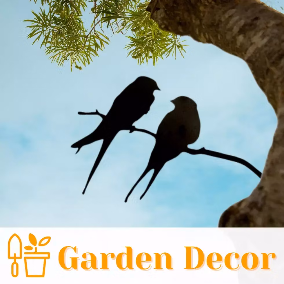 Marco Paul Bird Silhouette Metal Hanging Shooting Target for Airgun Practice in Black – 3