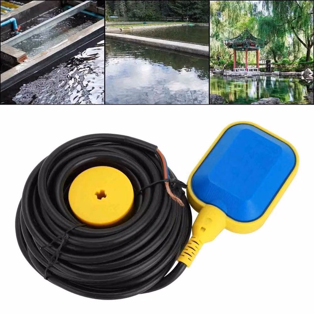 NESTLUNE Black Submersible Water Pump with 2 Metre Float Switch – 3
