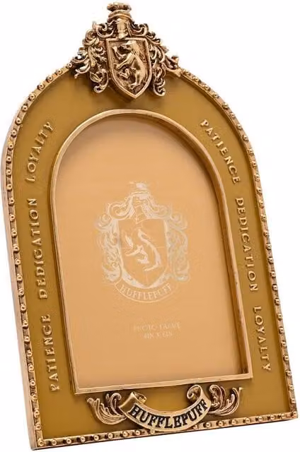Warner Bros Harry Potter Alumni Hufflepuff Single Tabletop Photo Frame, Yellow