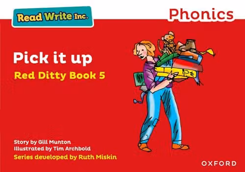 Read Write Inc. Phonics Pick It Up Red Ditty Book 5 by Oxford University Press